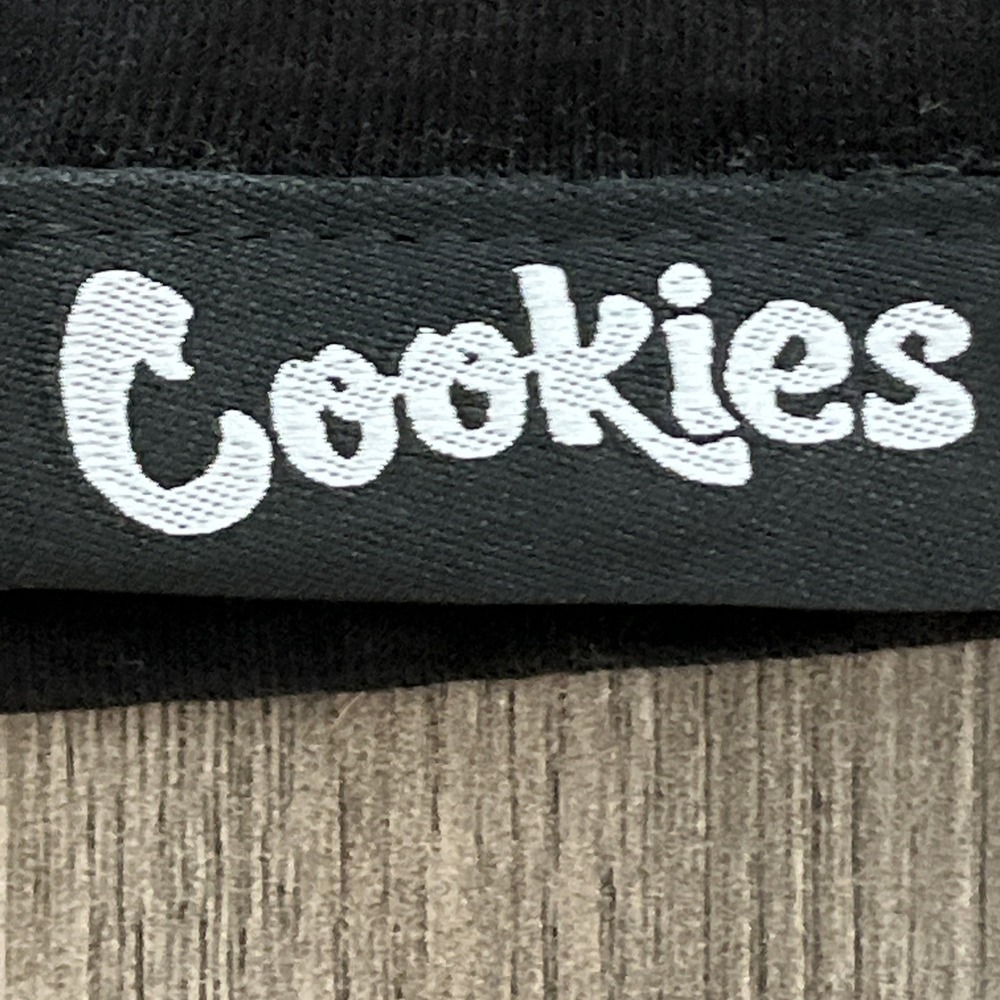 Cookies SF T-Shirt Mens S Doves Weed Scale Graphic Streetwear 100% Cotton Black - Picture 3 of 9
